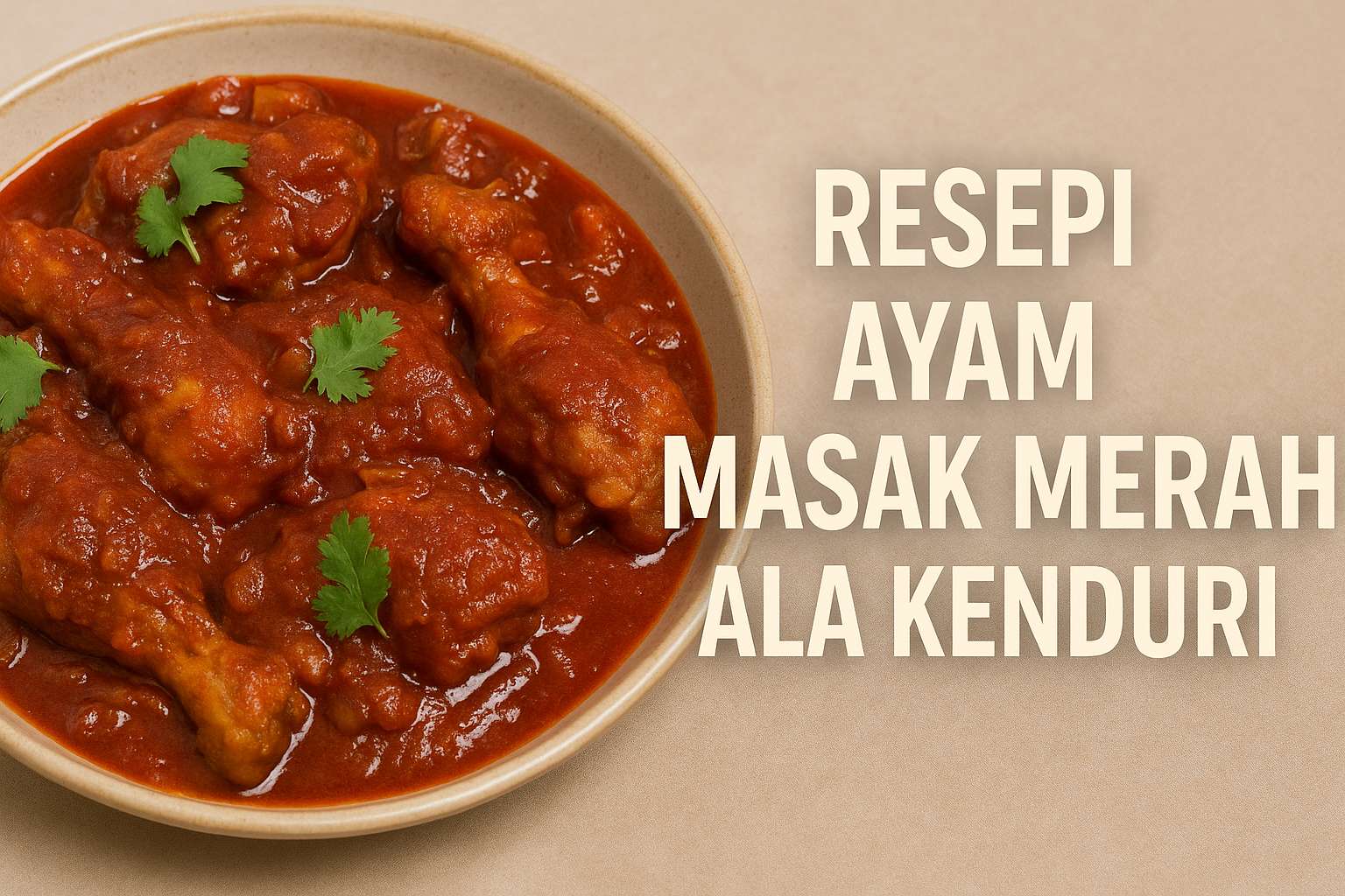 resepi-ayam-masak-merah-